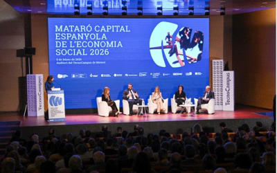The TecnoCampus Conference Center hosts the inaugural event of Mataró as the Spanish Capital of the Social Economy 2026.